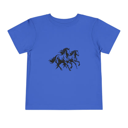 Horsin' Around Toddler Unisex Short Sleeve Crewneck Tee