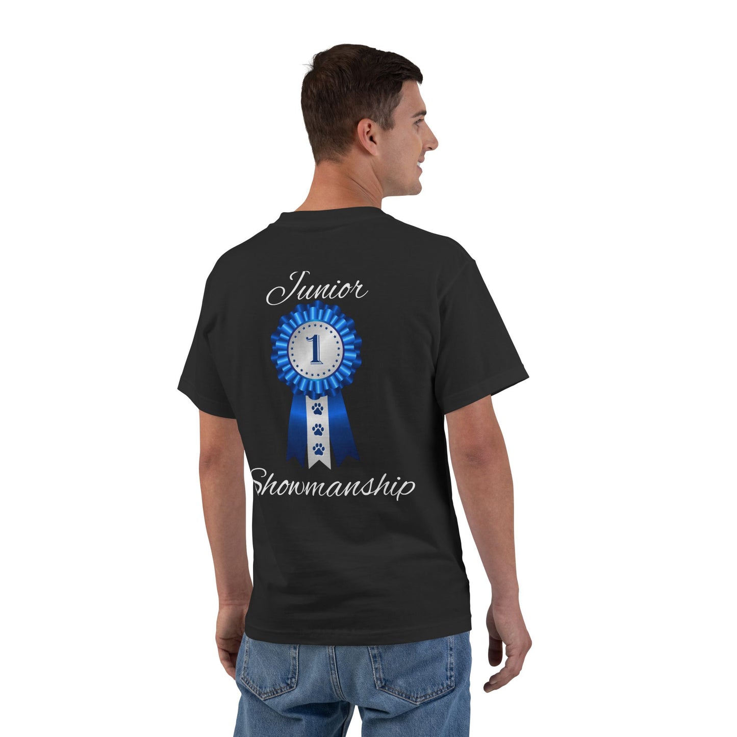 Junior Showmanship Men's Short-Sleeve Crewneck Tee