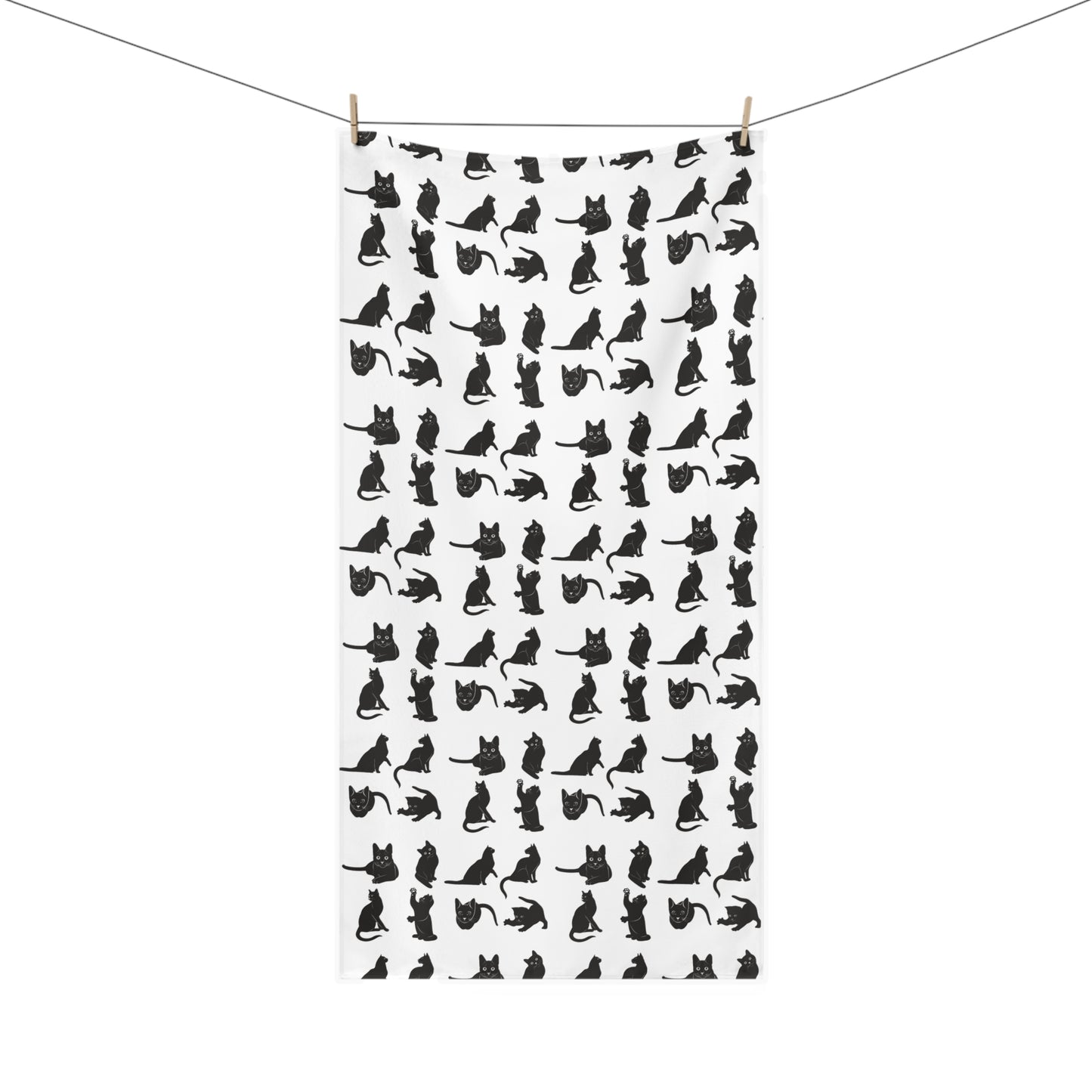Cats Mink-Cotton  Beach Towel