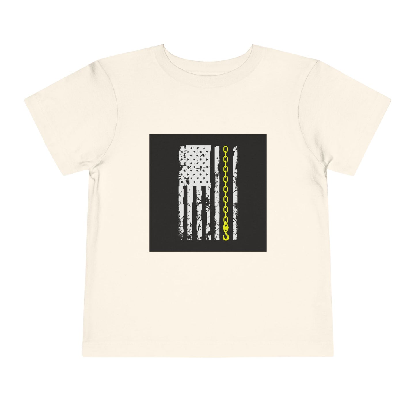 Thin Yellow Line Toddler Unisex Short Sleeve Crewneck Tee