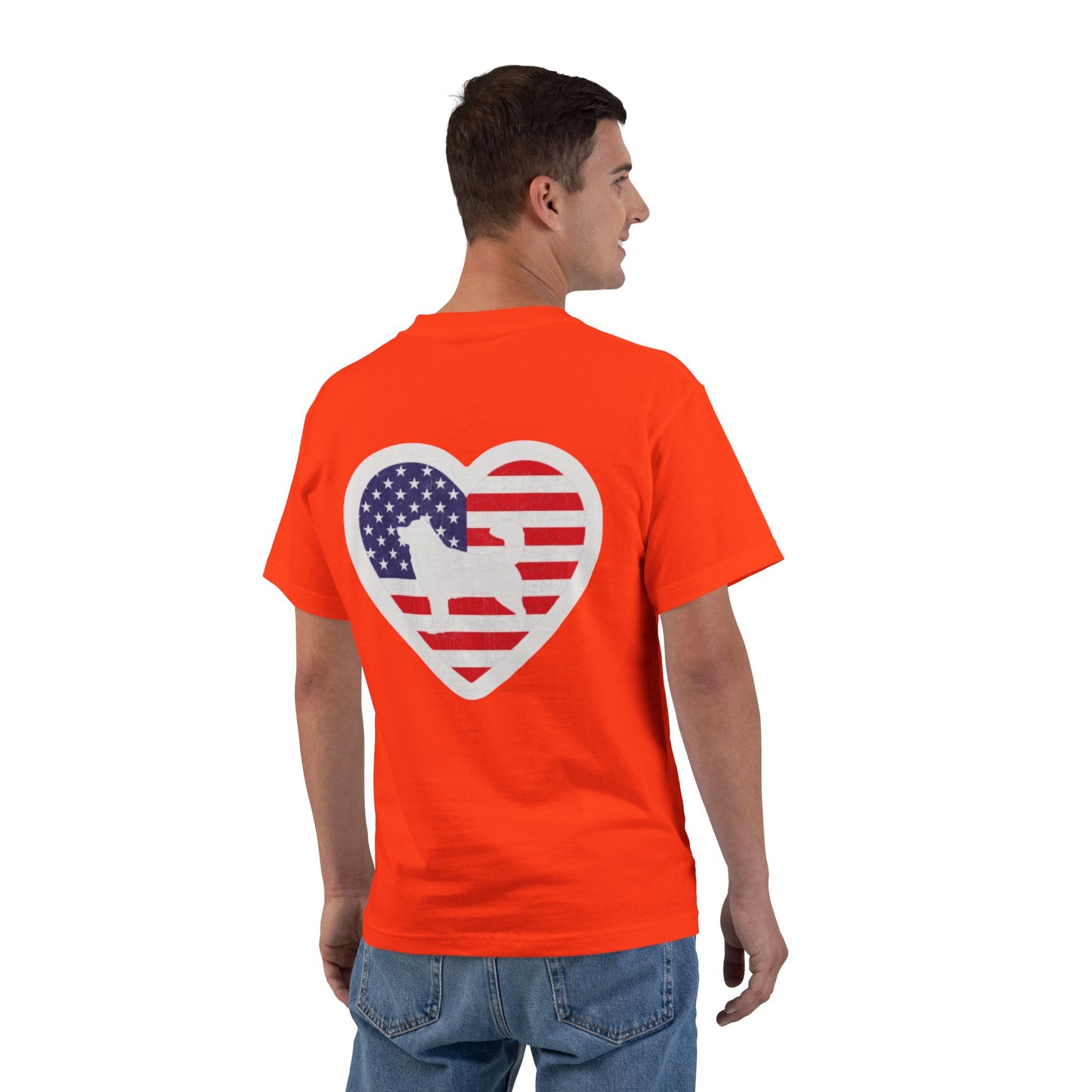 Malamute Flag Men's Short-Sleeve Crewneck Tee