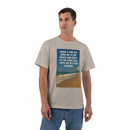 Time Out Men's Short-Sleeve Crewneck Tee