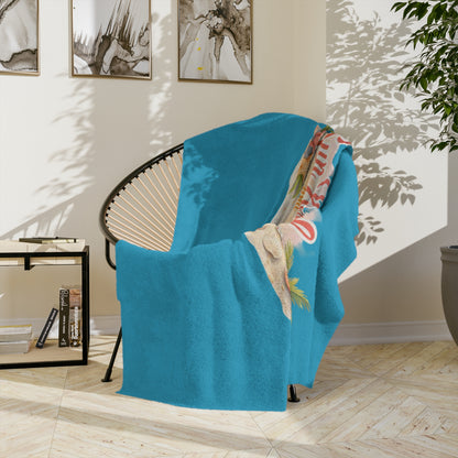 Sun Kissed Velveteen Microfiber Blanket