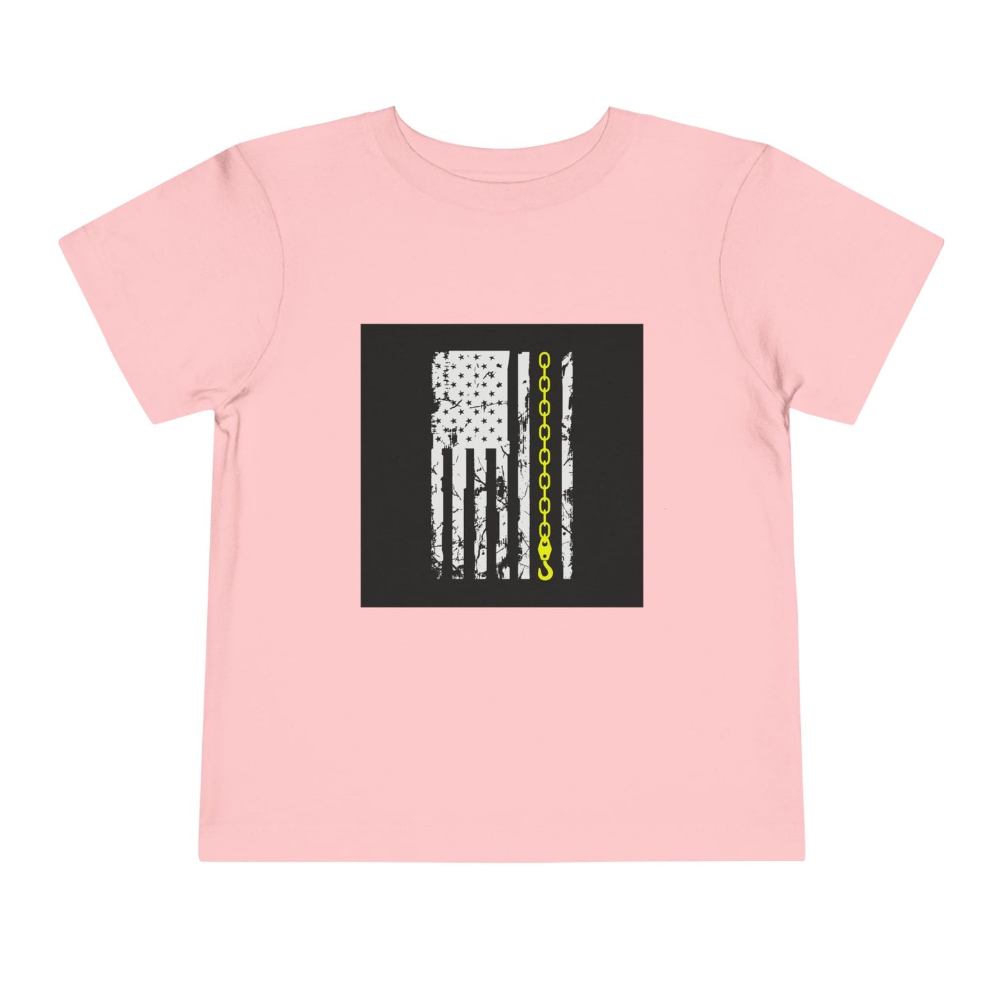 Thin Yellow Line Toddler Unisex Short Sleeve Crewneck Tee
