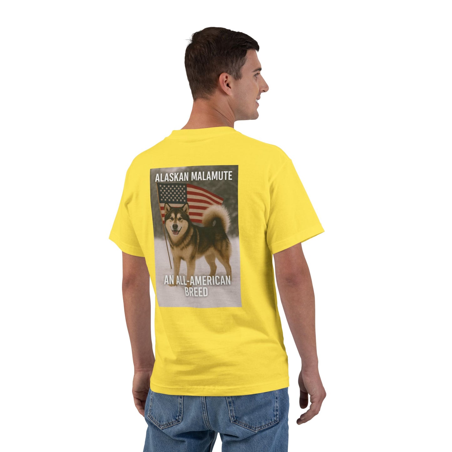All-American Breed Men's Short-Sleeve Crewneck Tee