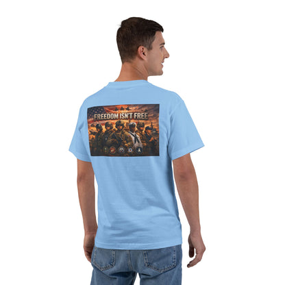 Freedom Isn't Free Men's Short-Sleeve Crewneck Tee