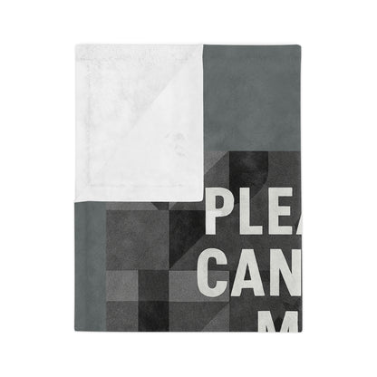 Cancel My Subscription Velveteen Microfiber Blanket