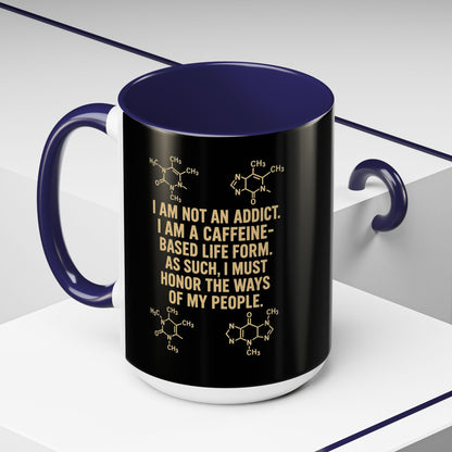 Not An Addict 2-Tone Coffee Mug