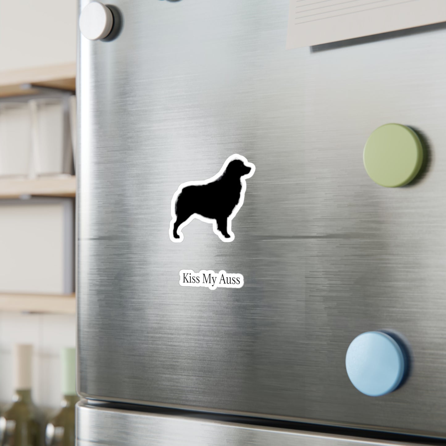 Kiss My Auss Vinyl Decal