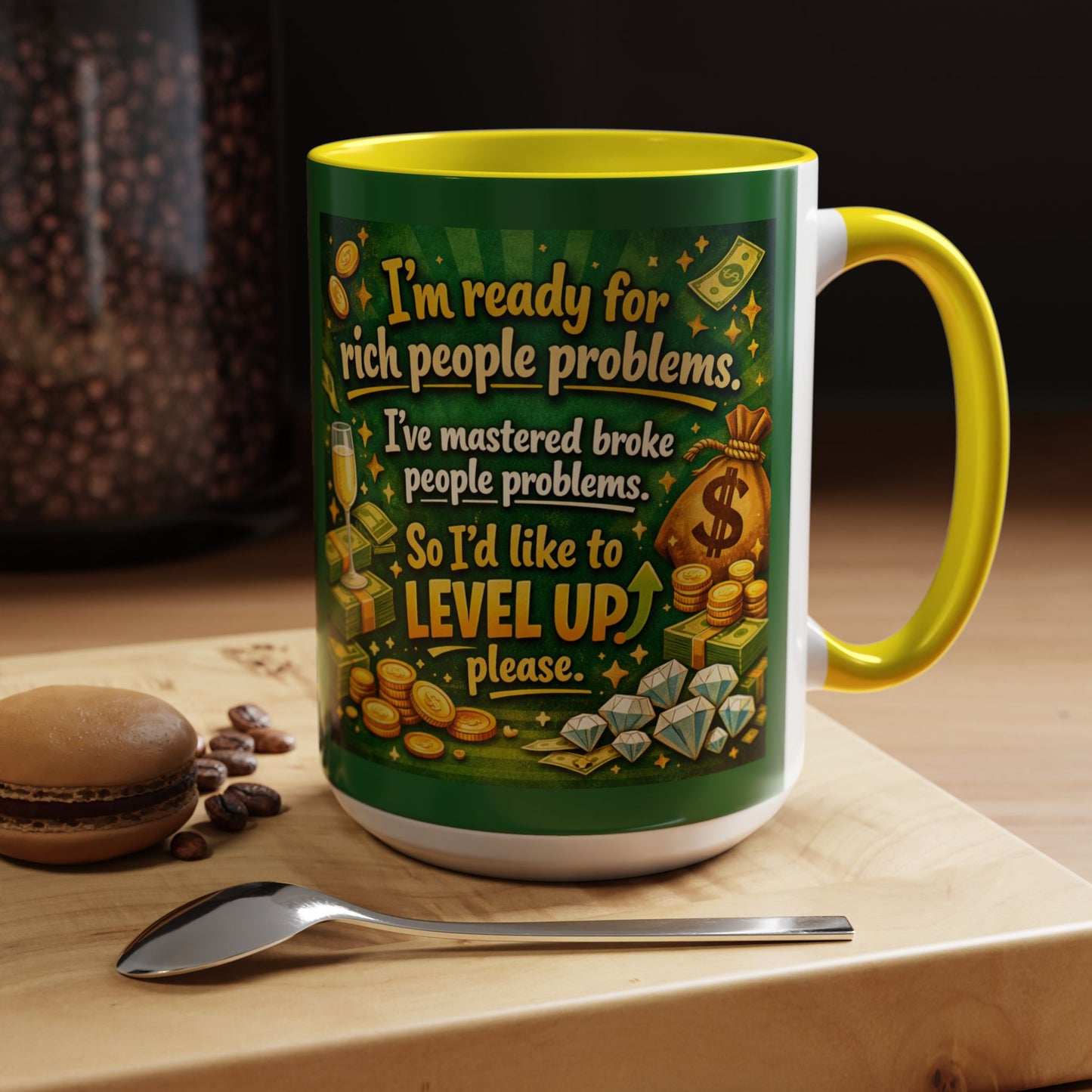 Level Up 2-Tone Coffee Mug