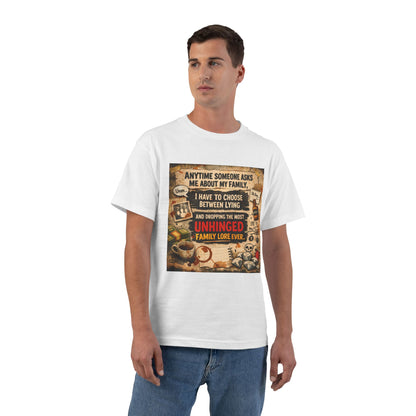 Unhinged Family Men's Short-Sleeve Crewneck Tee