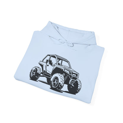 Off The Beaten Path Side By Side Unisex Hoodie
