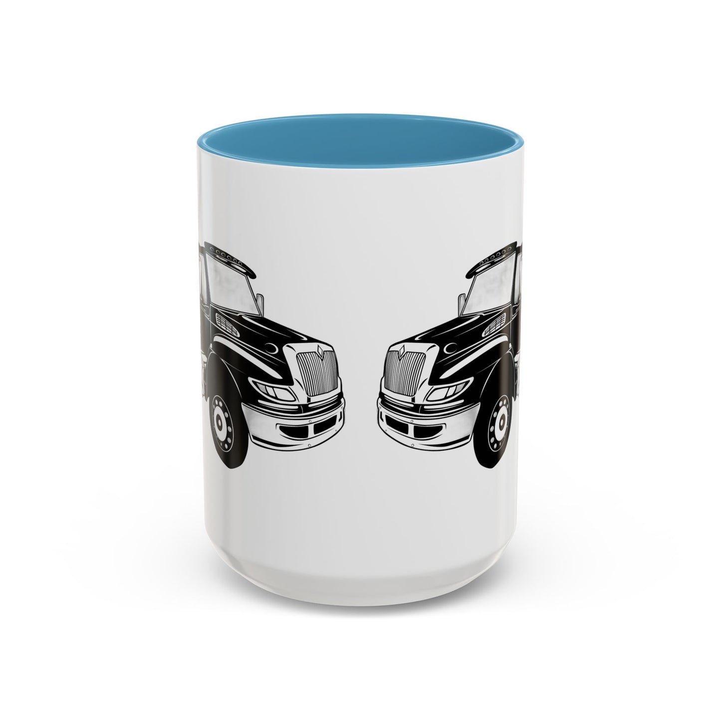 Flatbed Tow Truck 2-Tone Coffee Mug