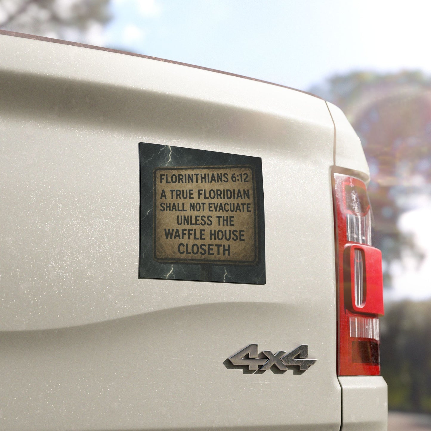 Florinthians 6:12 Indoor/Outdoor Magnet