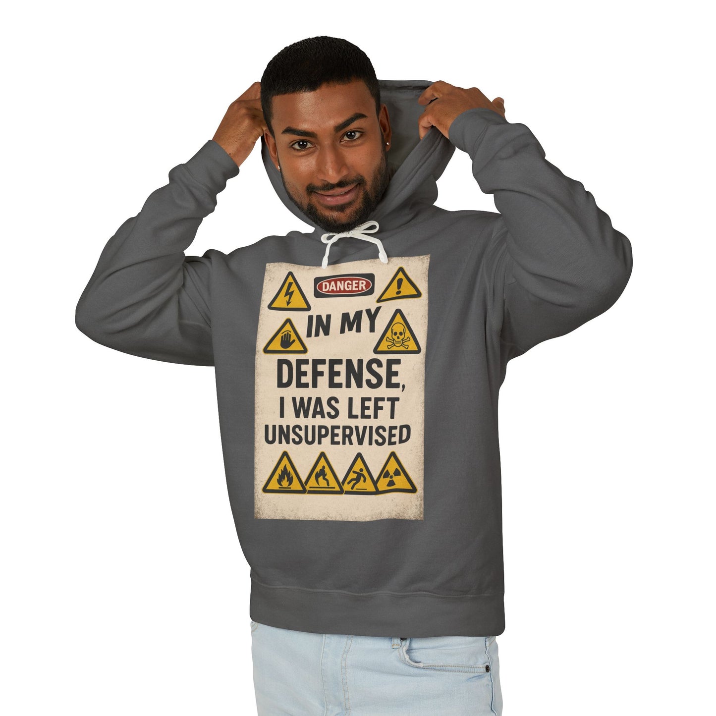 Unsupervised Unisex Lightweight Hoodie