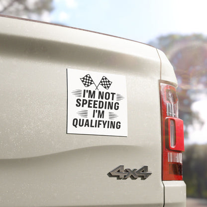 I'm Qualifying Indoor/Outdoor Magnet
