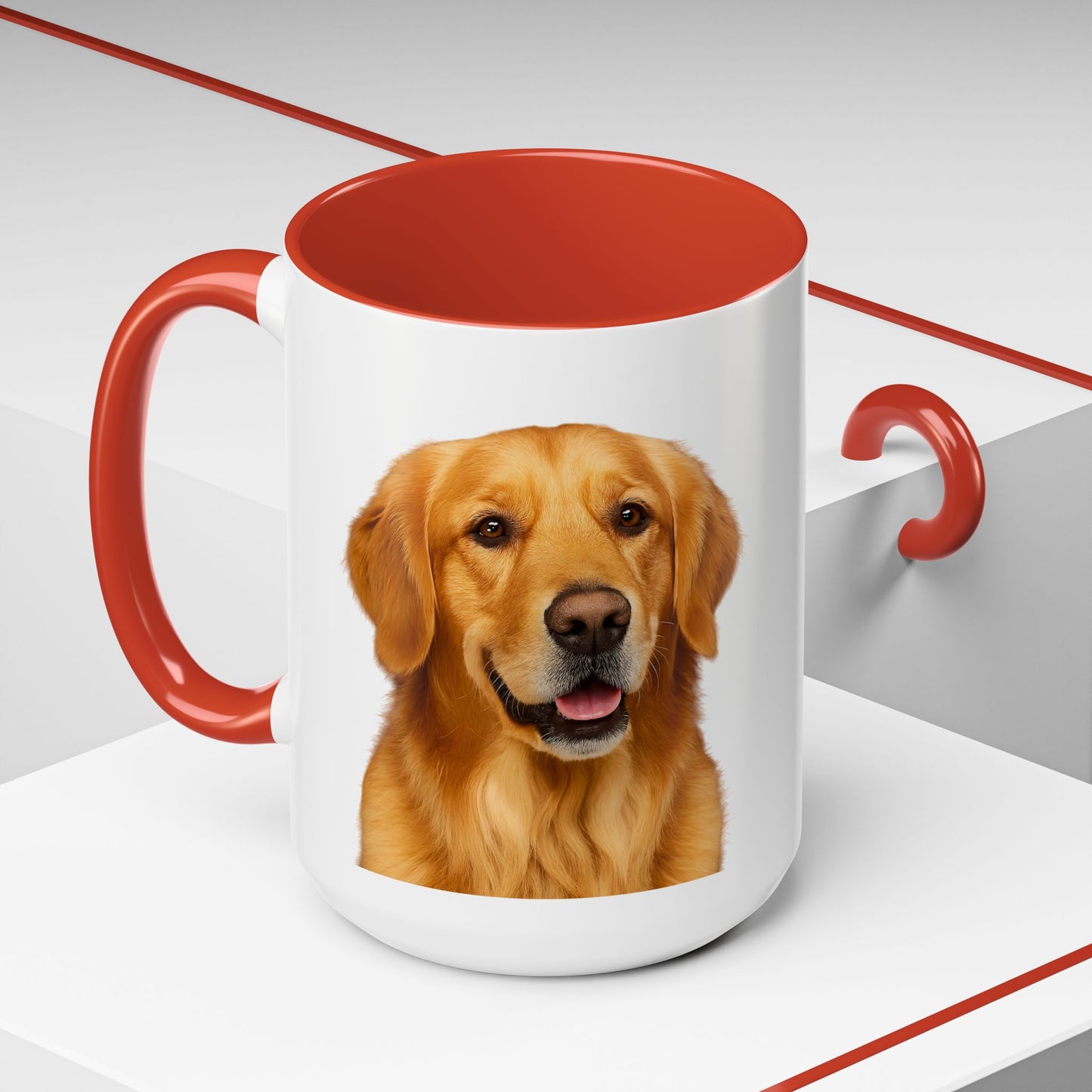 Golden Head 2-Tone Coffee Mug