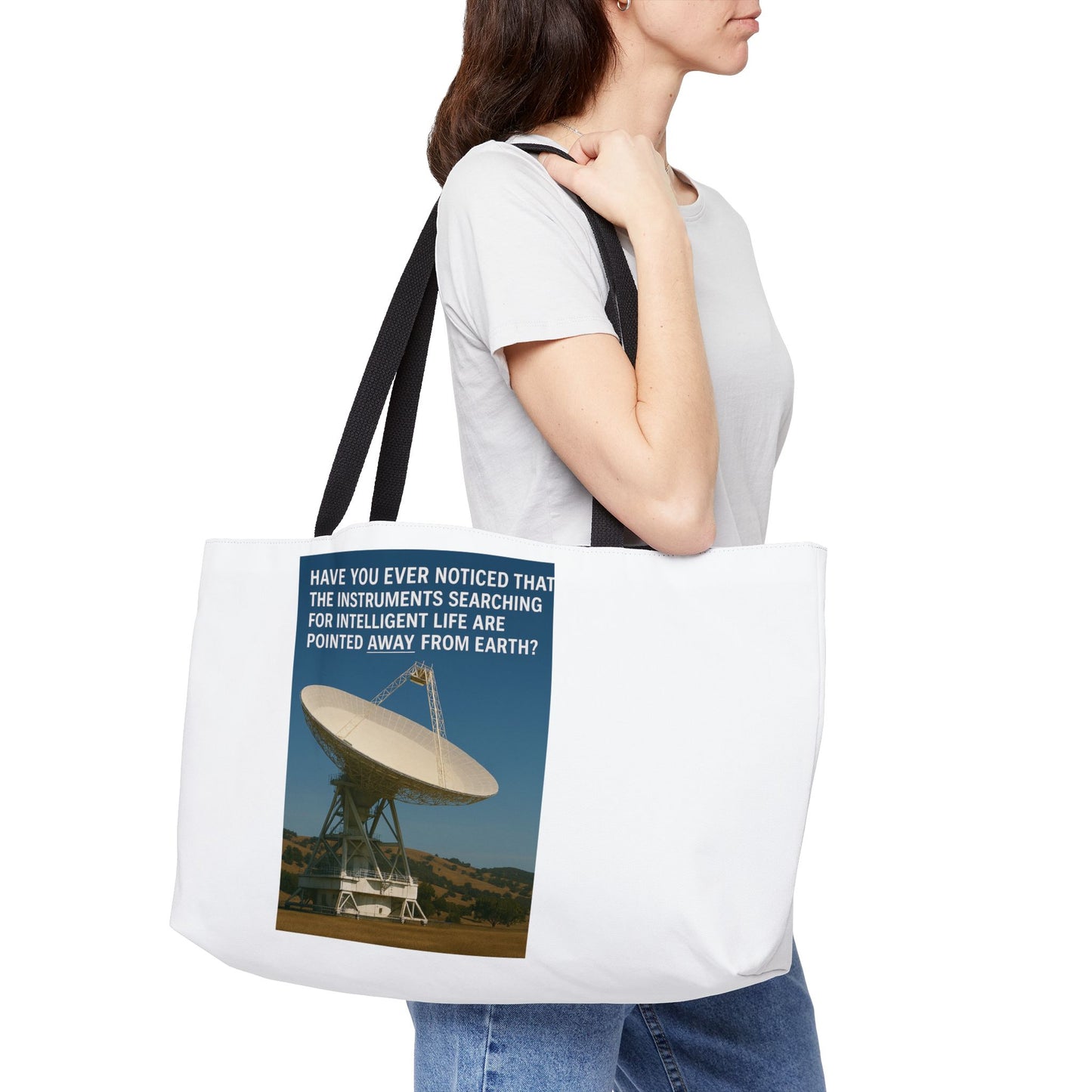 Intelligent Life Weekender Tote Bag