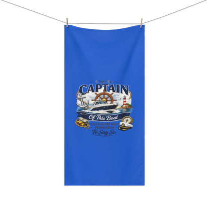 Captain Mink-Cotton  Beach Towel