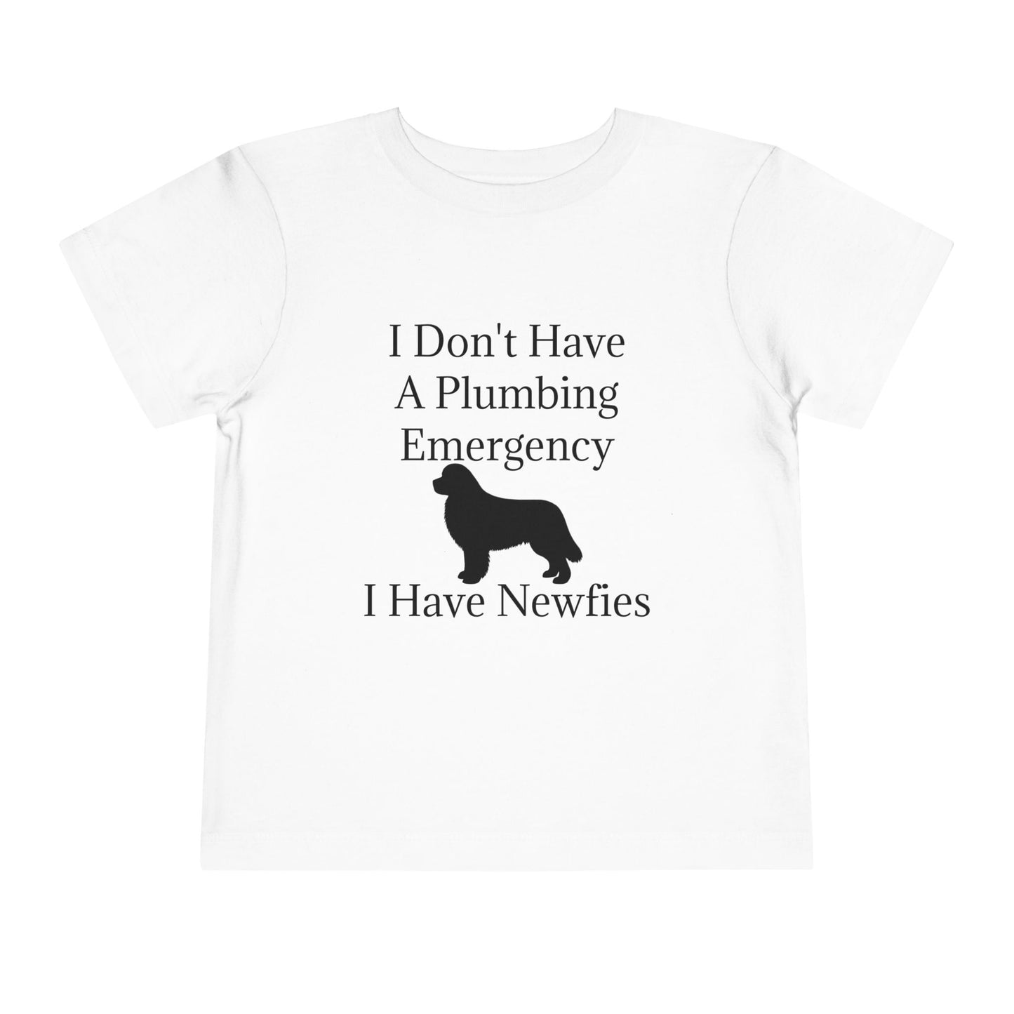 Plumbing Emergency Toddler Unisex Short Sleeve Crewneck Tee