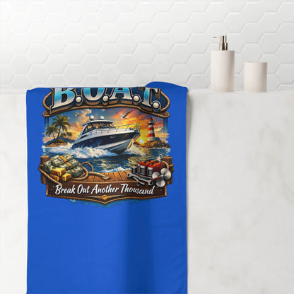 B.O.A.T. Mink-Cotton  Beach Towel