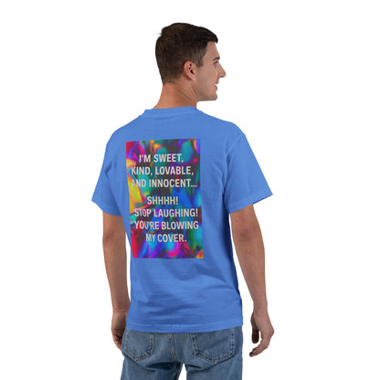 Blowing My Cover Men's Short-Sleeve Crewneck Tee