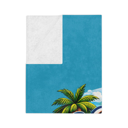 Vitamin Sea Velveteen Microfiber Blanket