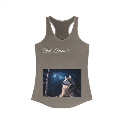 Got Snow? Women's Racerback Tank
