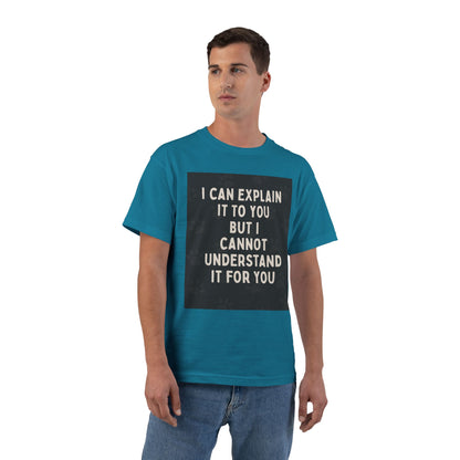 I Cannot Understand It For You Men's Short-Sleeve Crewneck Tee