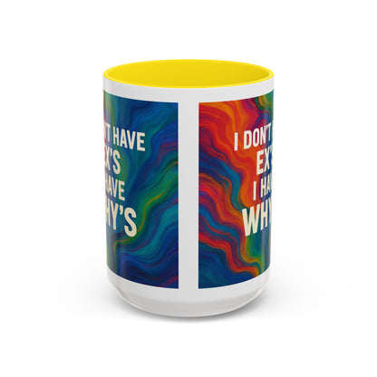 X's And Y's 2-Tone Coffee Mug