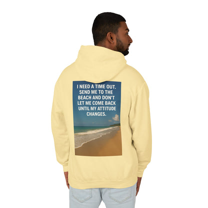 Time Out Unisex Lightweight Hoodie