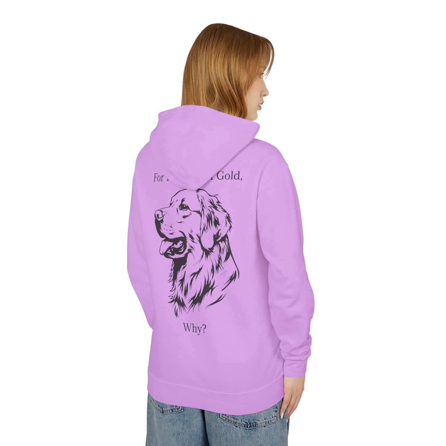 For The Love Of Gold Unisex Lightweight Hoodie