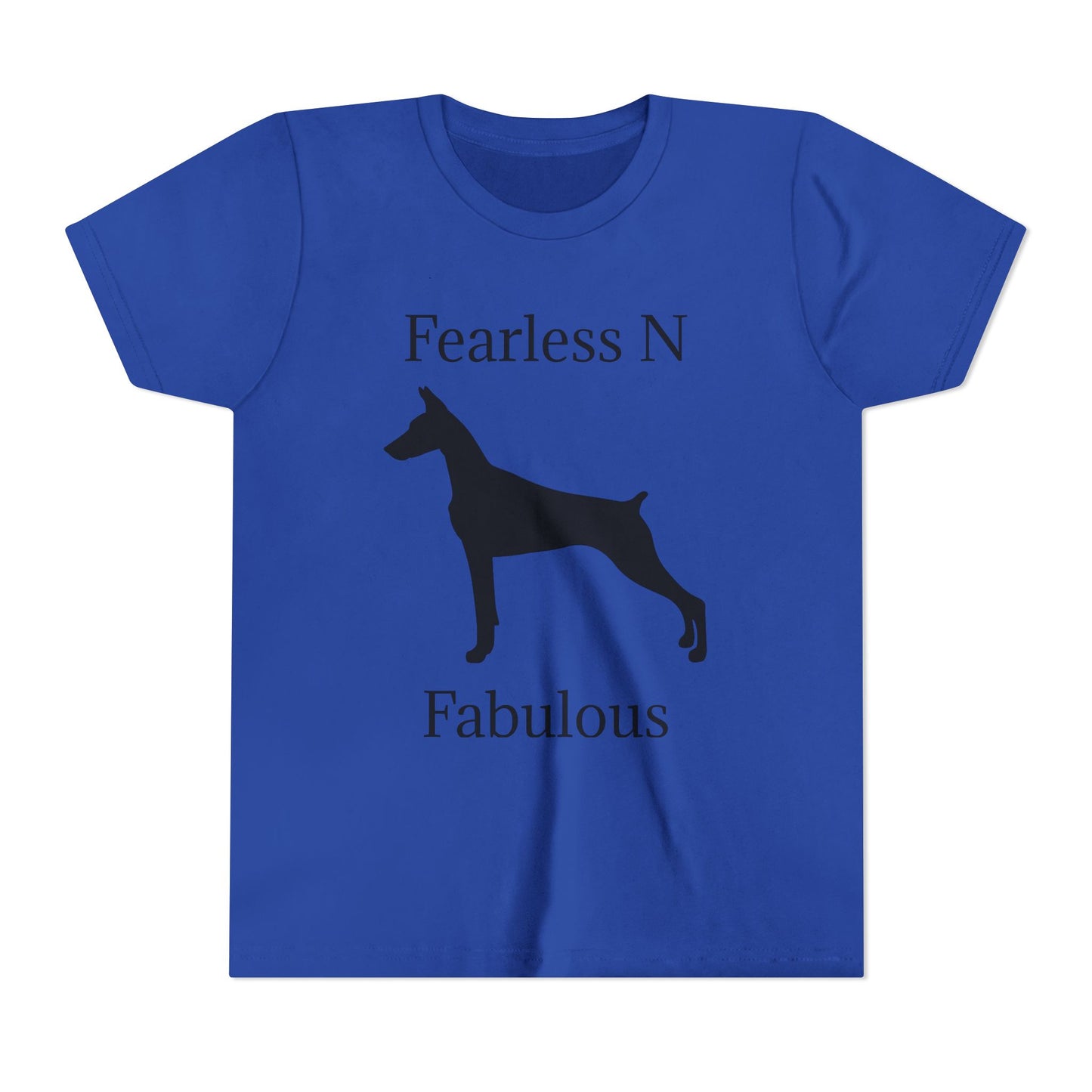 Fearless N Fabulous Youth Unisex Short Sleeve Crewneck Tee