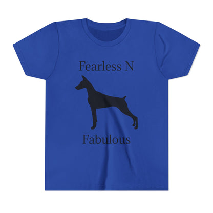 Fearless N Fabulous Youth Unisex Short Sleeve Crewneck Tee