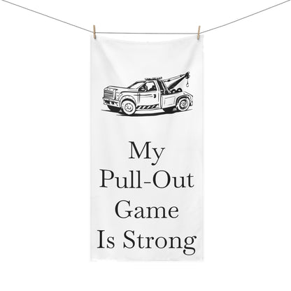 Pull Out Wheel Lift Tow Truck Mink-Cotton  Beach Towel