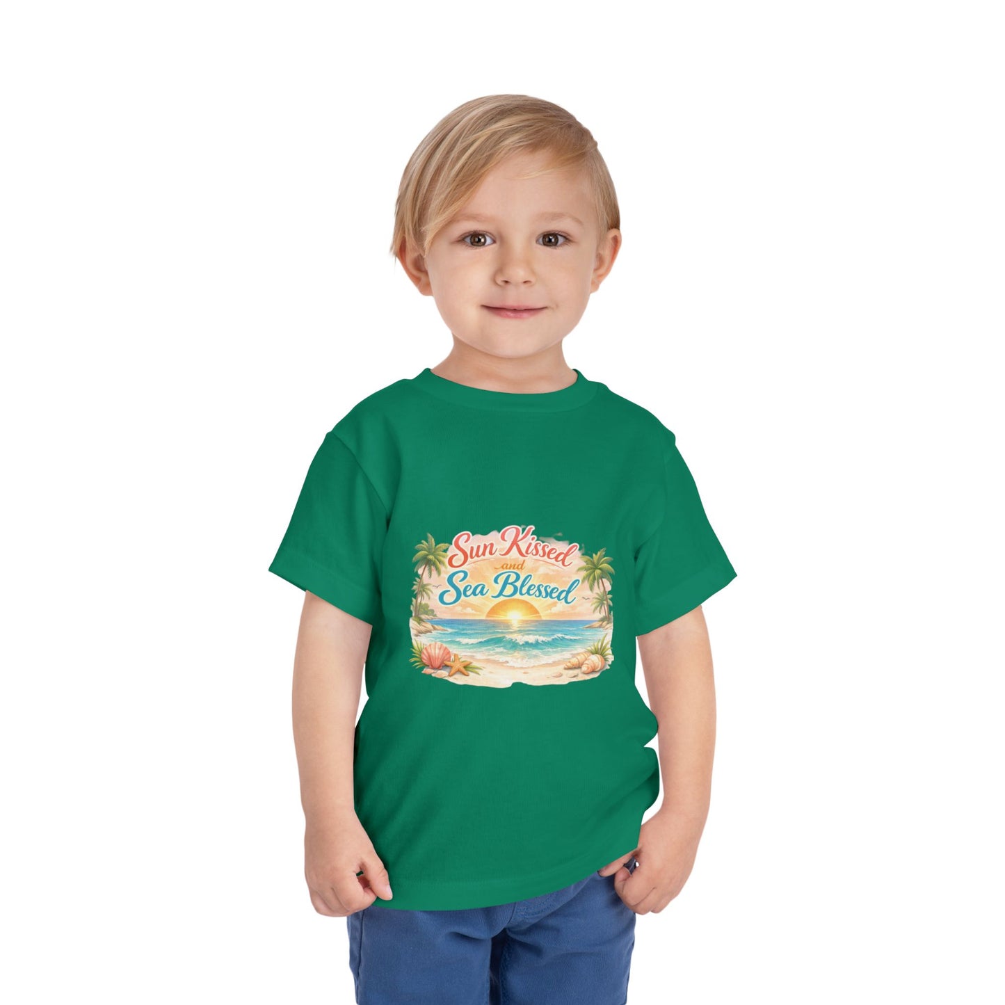 Sun Kissed Toddler Unisex Short Sleeve Crewneck Tee