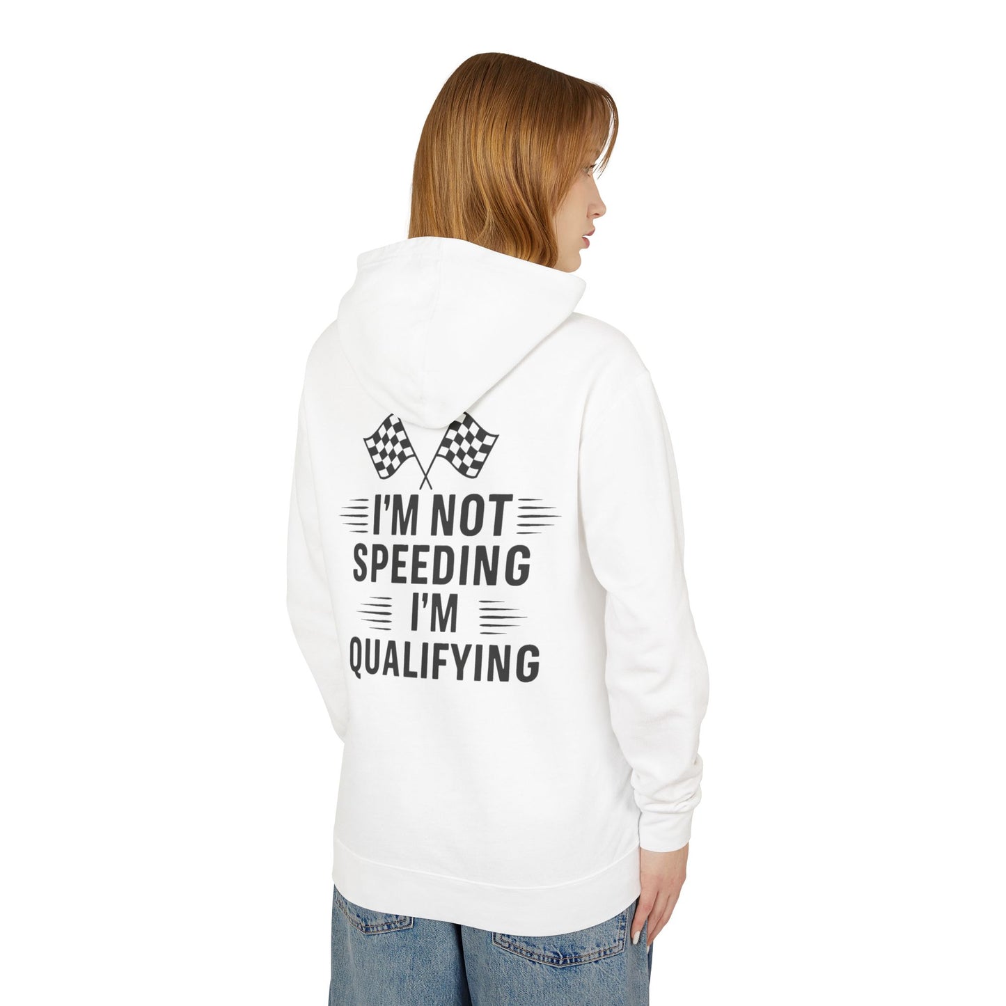 I"m Qualifying Unisex Lightweight Hoodie