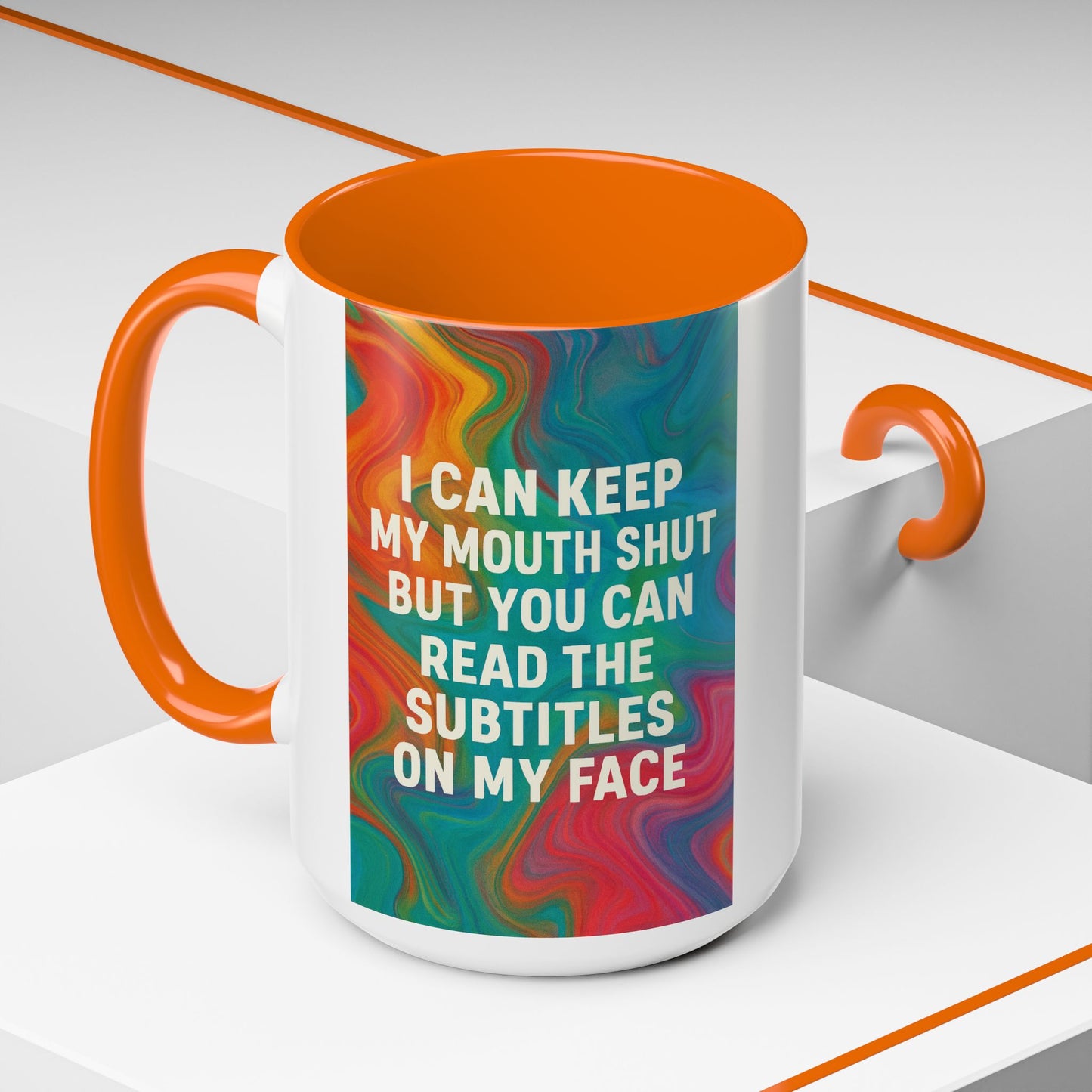Subtitles 2-Tone Coffee Mug