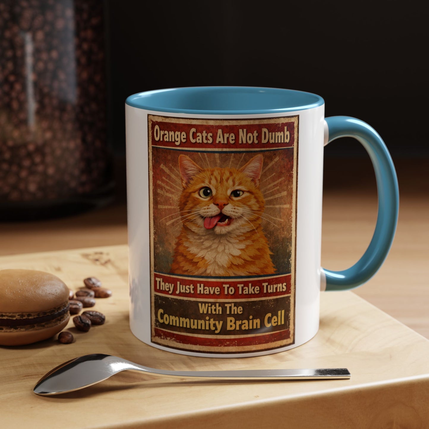 Community Brain Cell 2-Tone Coffee Mug