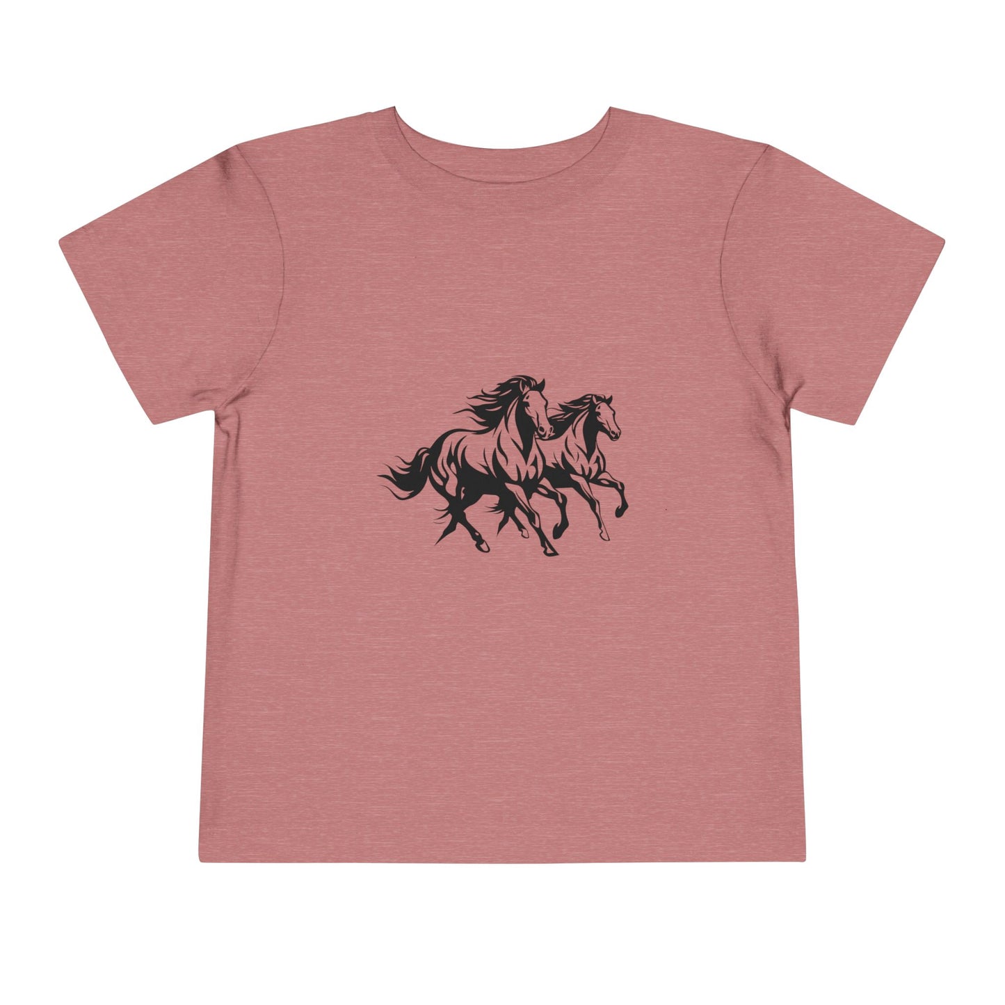 Horsin' Around Toddler Unisex Short Sleeve Crewneck Tee