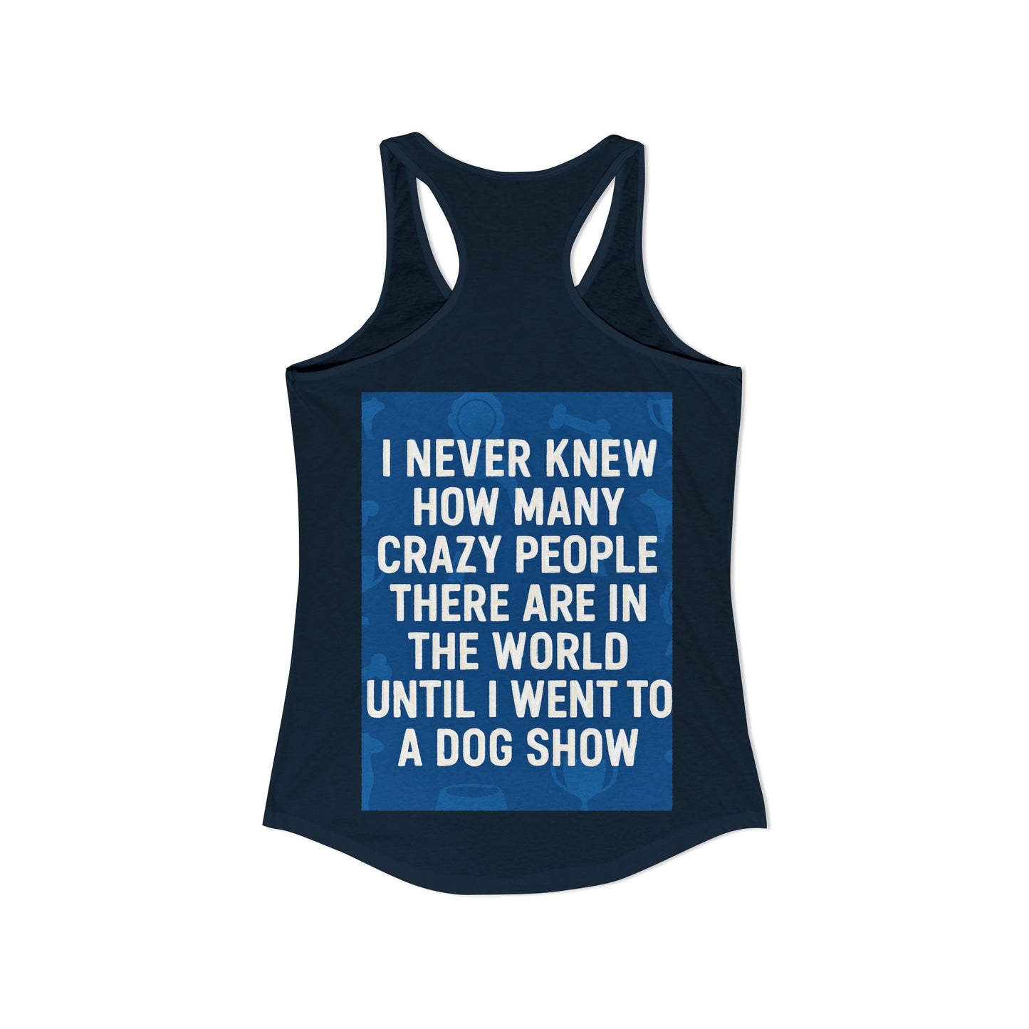 Never Knew Women's Racerback Tank