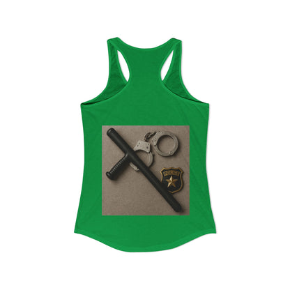 Law Enforcement Appreciation Women's Racerback Tank
