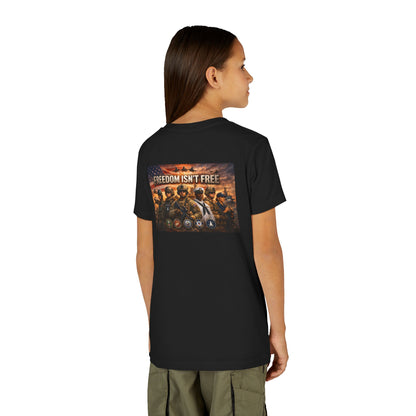 Freedom Isn't Free Youth Unisex Short Sleeve Crewneck Tee