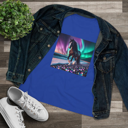 Midnight Magic Women's Short Sleeve Crewneck Tee