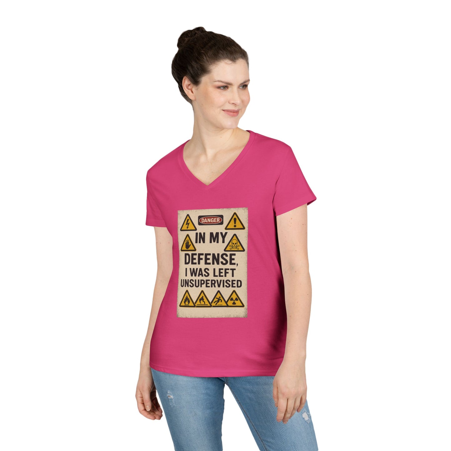 Unsupervised Women's V-Neck T-Shirt