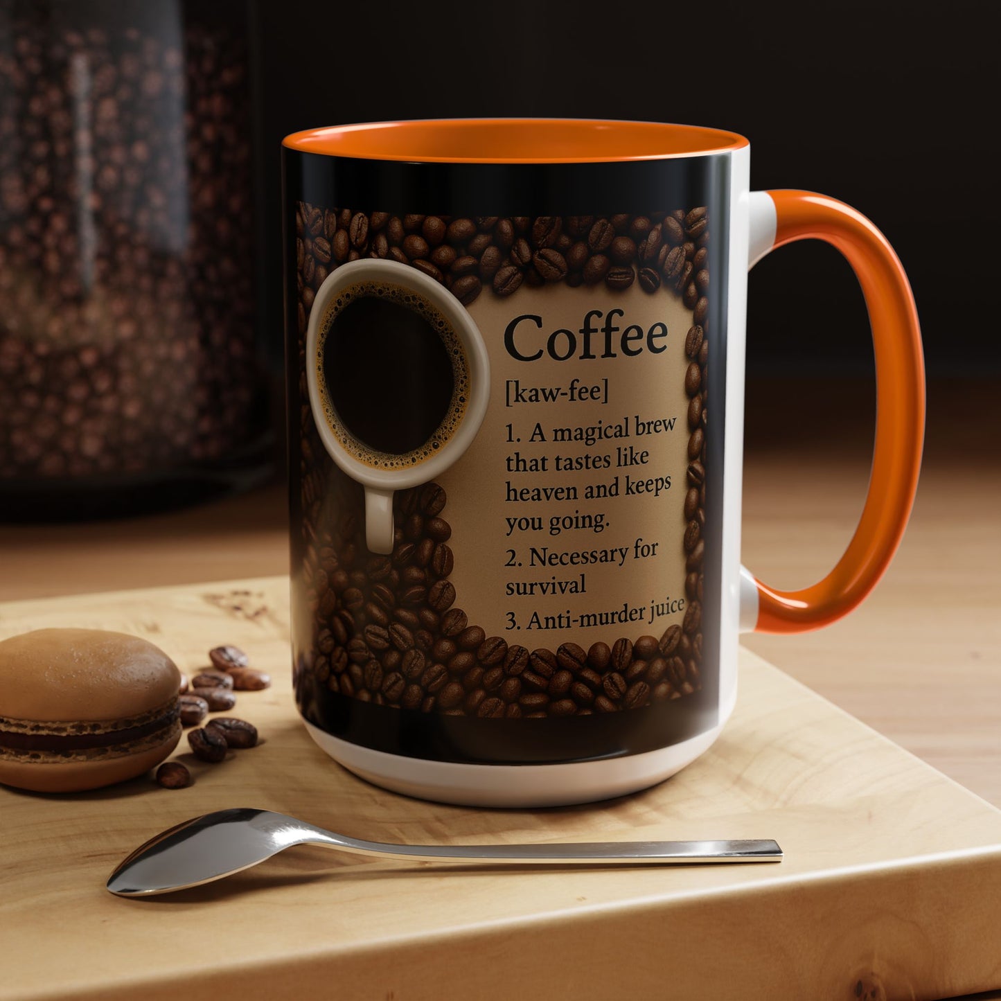 Coffee Definition 2-Tone Coffee Mug