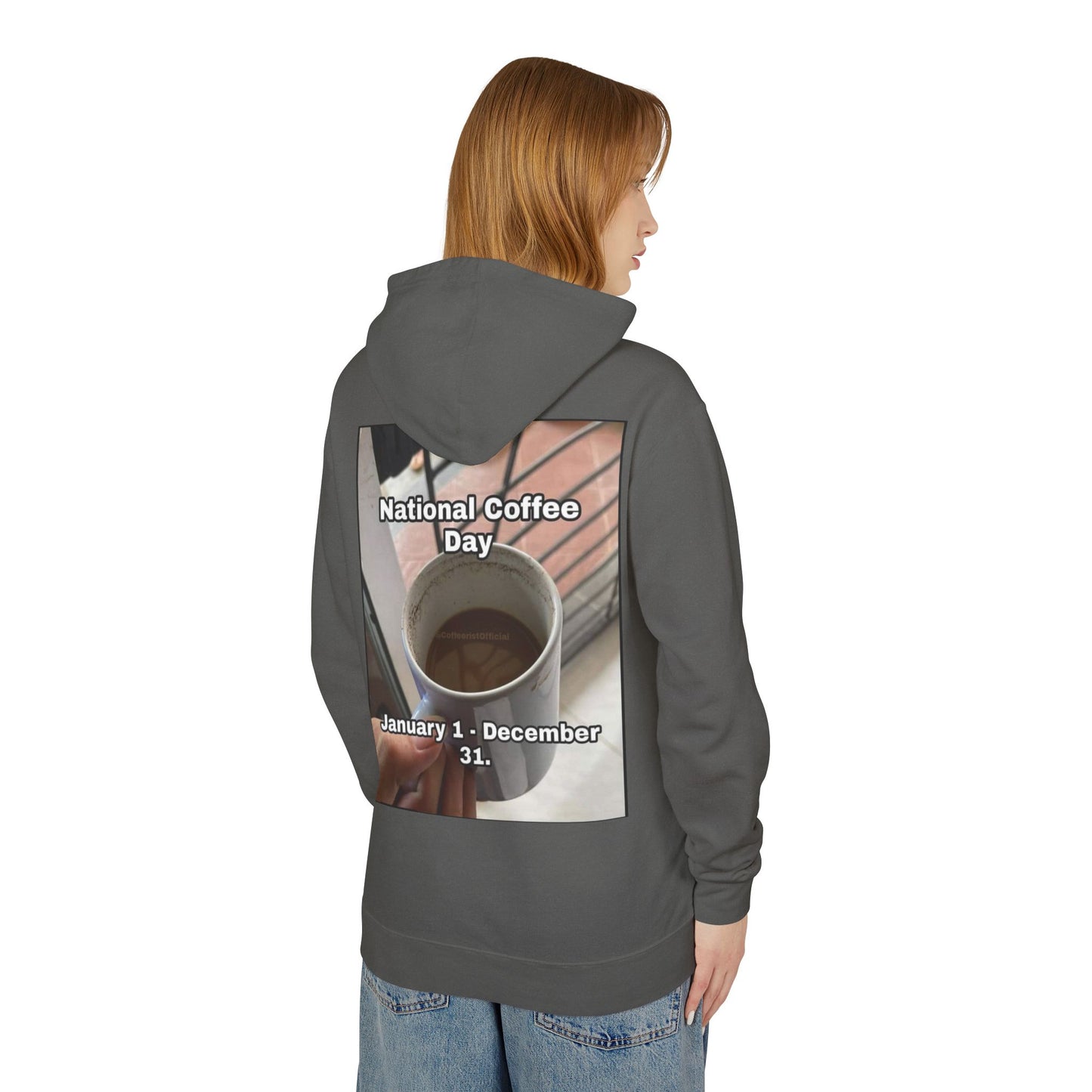 National Coffee Day Unisex Lightweight Hoodie