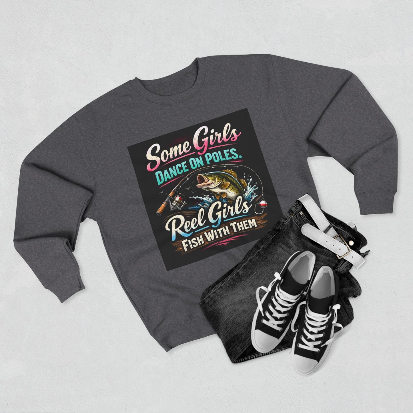 Reel Girls Unisex Crewneck Sweatshirt