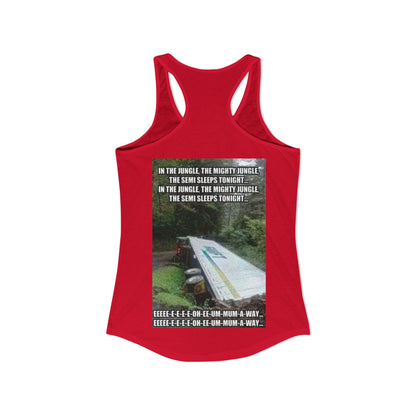 Semi Sleeps Women's Racerback Tank