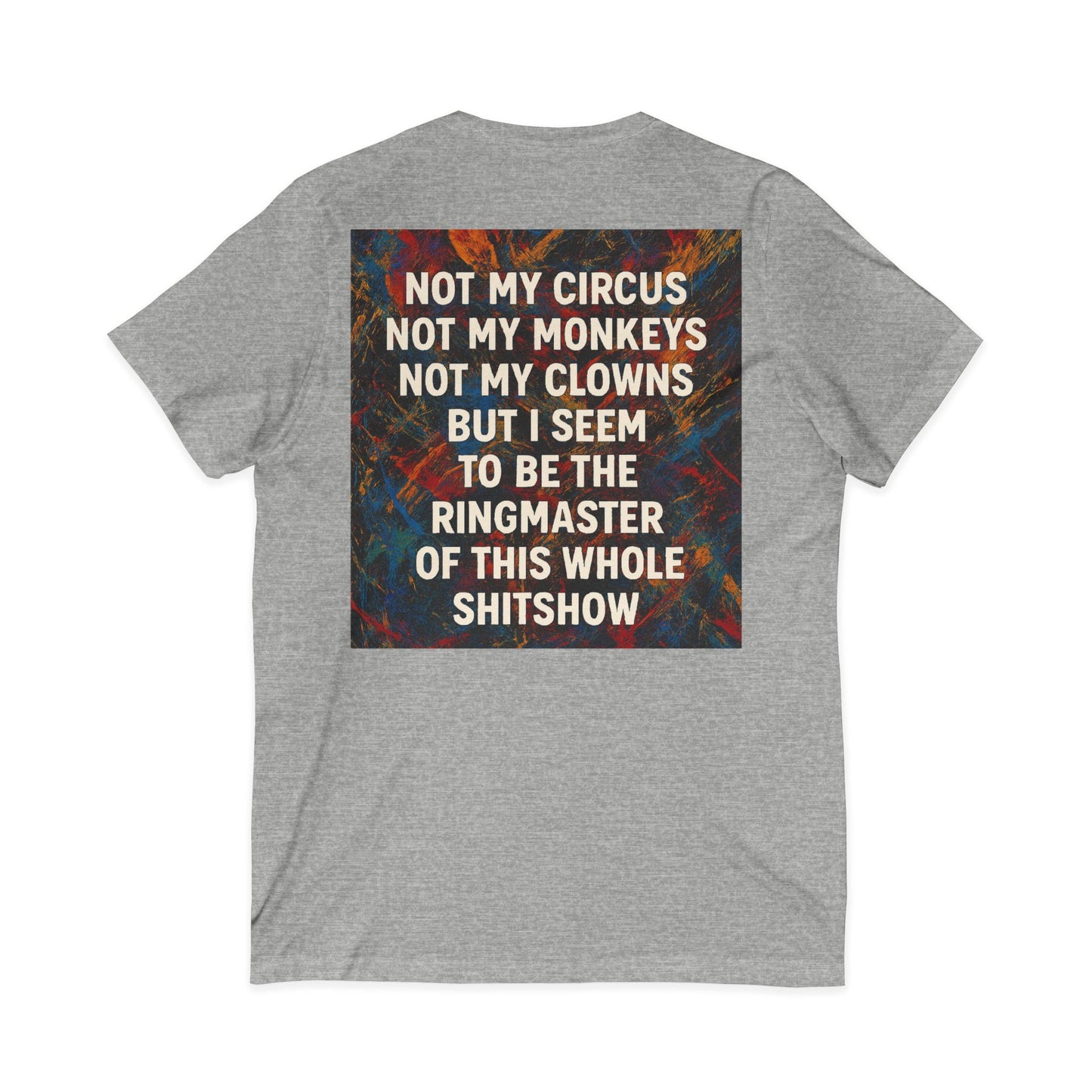 Ringmaster Unisex Short Sleeve V-Neck Tee